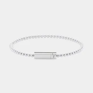 11G Pearl Bracelet - Le Gramme - Silver
