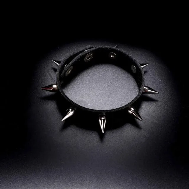 1977 Punk Style Bracelet with Rivets