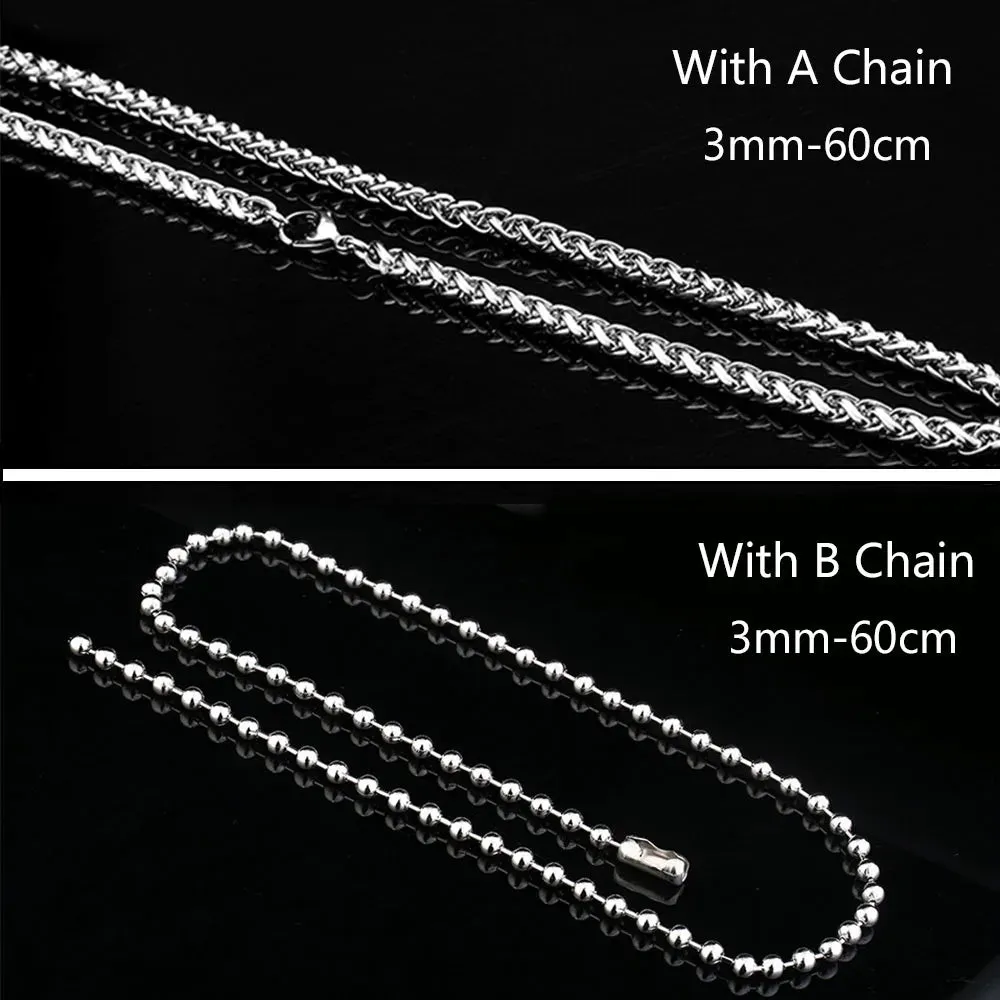 2024 New 316L Stainless Steel Men's Medusa Pendant Necklace Vintage Snake Animal Accessories wicca