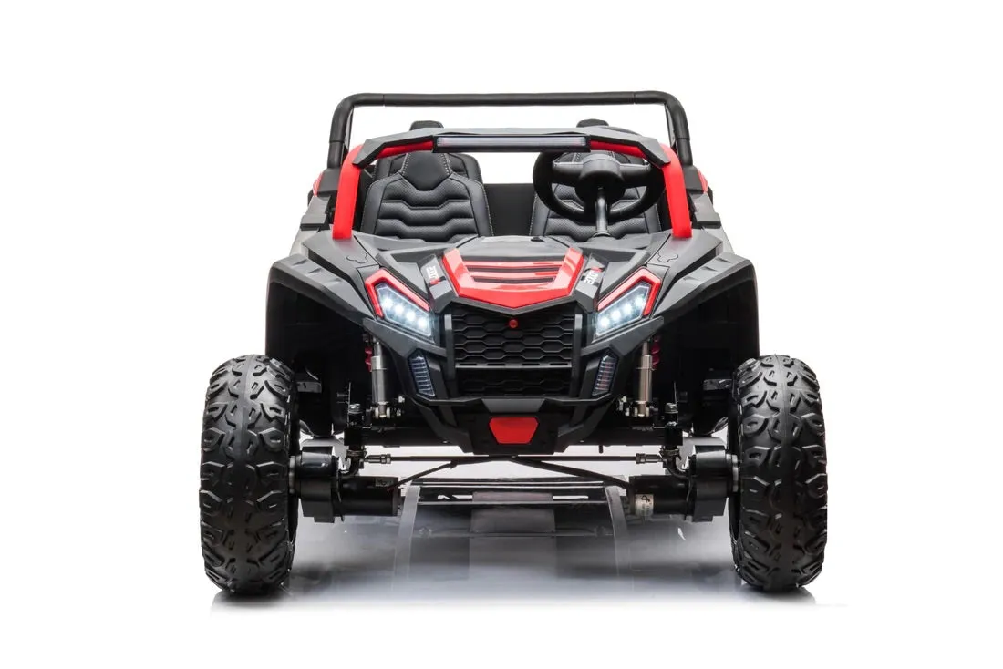 2025 | 4 Seater XXXXL Dune Buggy Ride-On | 48V 14AH | Upgraded | Holds 600lbs Up to 20KPH | Leather Seats | Rubber Tires