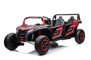 2025 | 4 Seater XXXXL Dune Buggy Ride-On | 48V 14AH | Upgraded | Holds 600lbs Up to 20KPH | Leather Seats | Rubber Tires