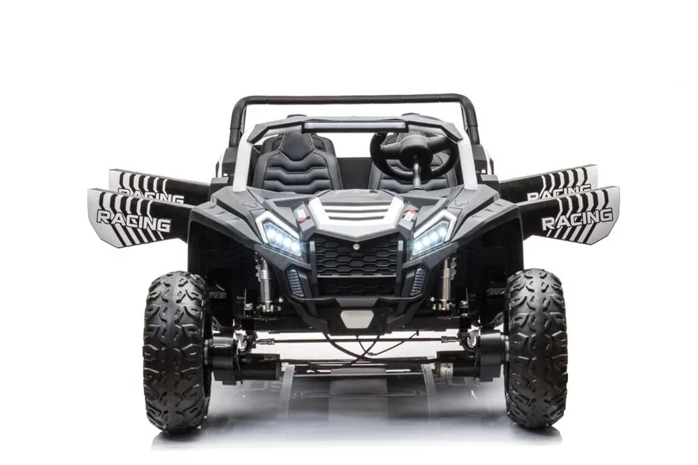 2025 | 4 Seater XXXXL Dune Buggy Ride-On | 48V 14AH | Upgraded | Holds 600lbs Up to 20KPH | Leather Seats | Rubber Tires