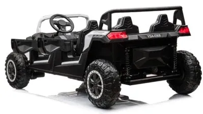 2025 | 4 Seater XXXXL Dune Buggy Ride-On | 48V 14AH | Upgraded | Holds 600lbs Up to 20KPH | Leather Seats | Rubber Tires