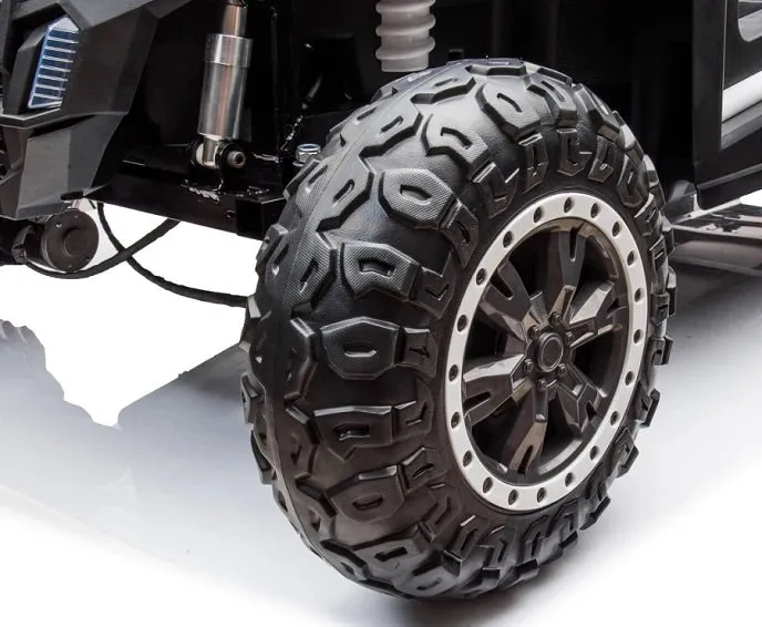 2025 | 4 Seater XXXXL Dune Buggy Ride-On | 48V 14AH | Upgraded | Holds 600lbs Up to 20KPH | Leather Seats | Rubber Tires