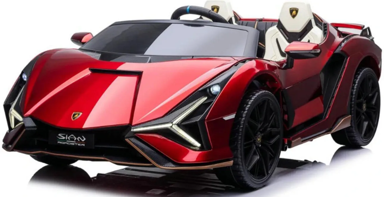 2025 Licensed 24V Sian 2 Seater 24V Kids Ride On Car Upgraded | Leather Seats | Rubber Tires | 4x4 | Remote
