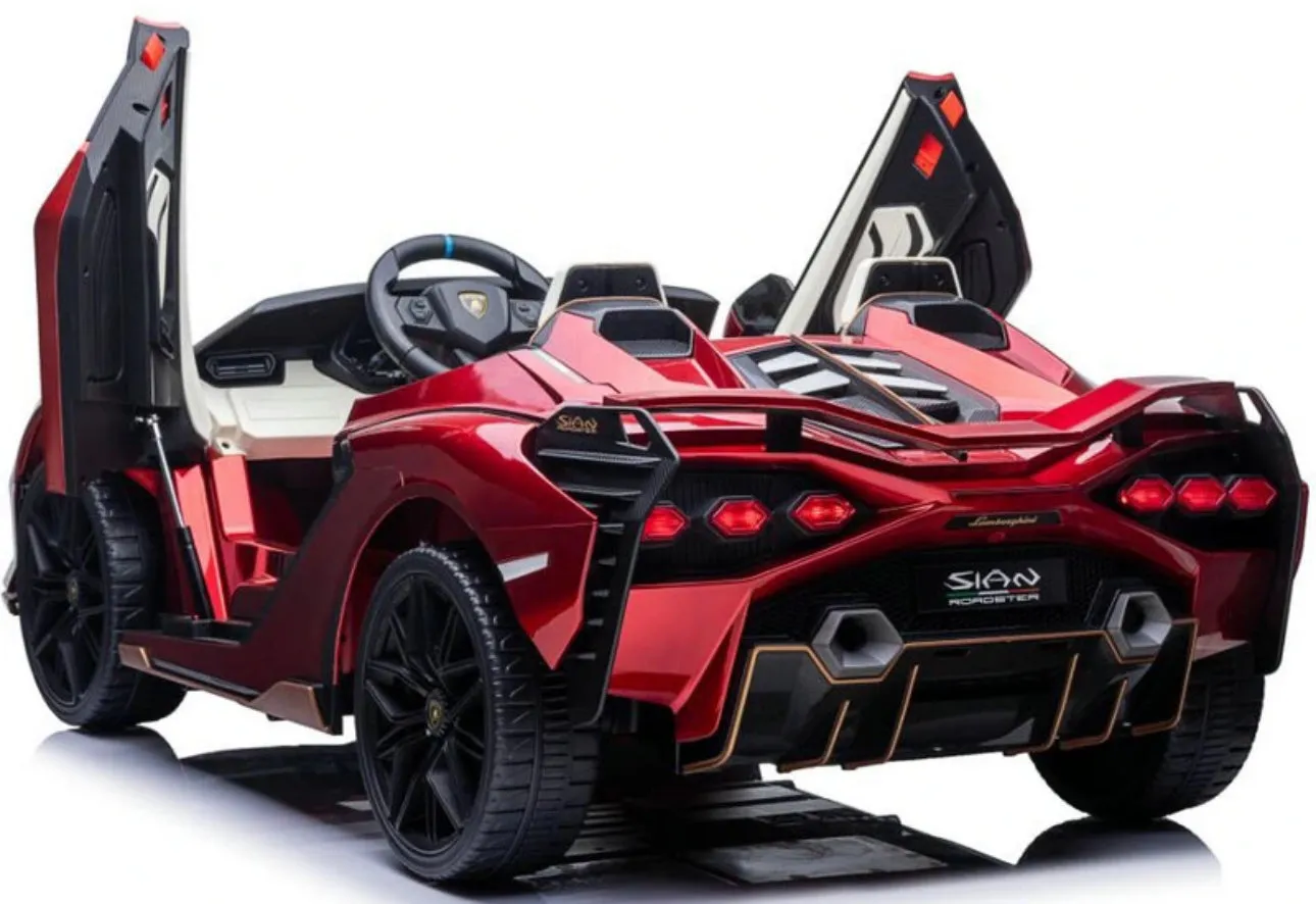 2025 Licensed 24V Sian 2 Seater 24V Kids Ride On Car Upgraded | Leather Seats | Rubber Tires | 4x4 | Remote