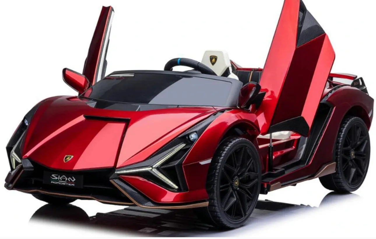 2025 Licensed 24V Sian 2 Seater 24V Kids Ride On Car Upgraded | Leather Seats | Rubber Tires | 4x4 | Remote