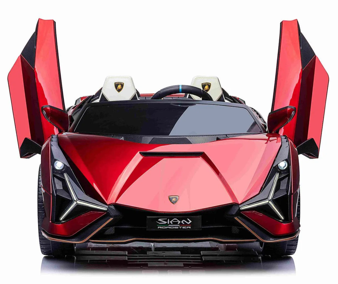 2025 Licensed 24V Sian 2 Seater 24V Kids Ride On Car Upgraded | Leather Seats | Rubber Tires | 4x4 | Remote