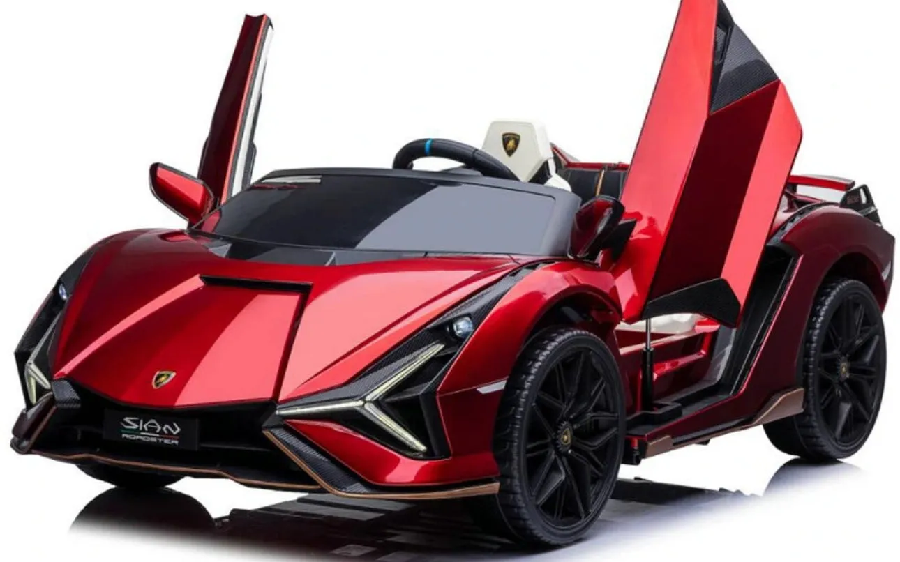2025 Licensed 24V Sian 2 Seater 24V Kids Ride On Car Upgraded | Leather Seats | Rubber Tires | 4x4 | Remote