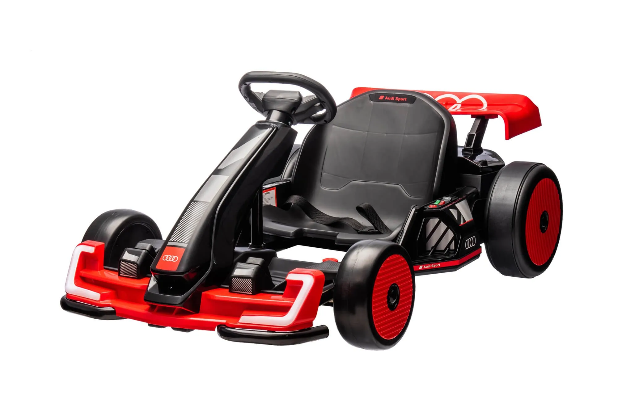2025 Licensed Audi 24V Drifting Kids Go Kart Ride On Upgraded 1 Seater 150W Motor | Rubber Tires | Up to 13 KPH