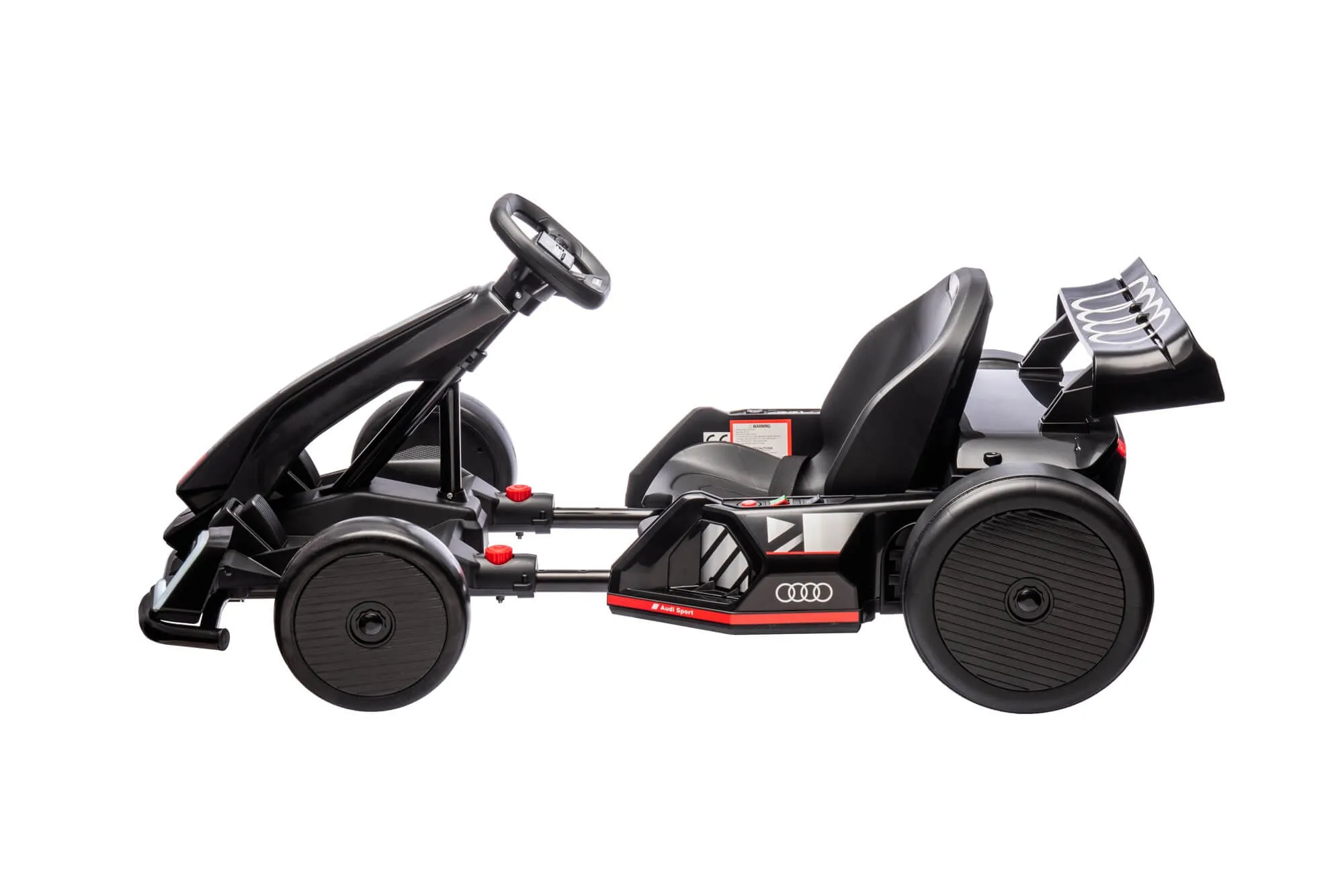 2025 Licensed Audi 24V Drifting Kids Go Kart Ride On Upgraded 1 Seater 150W Motor | Rubber Tires | Up to 13 KPH