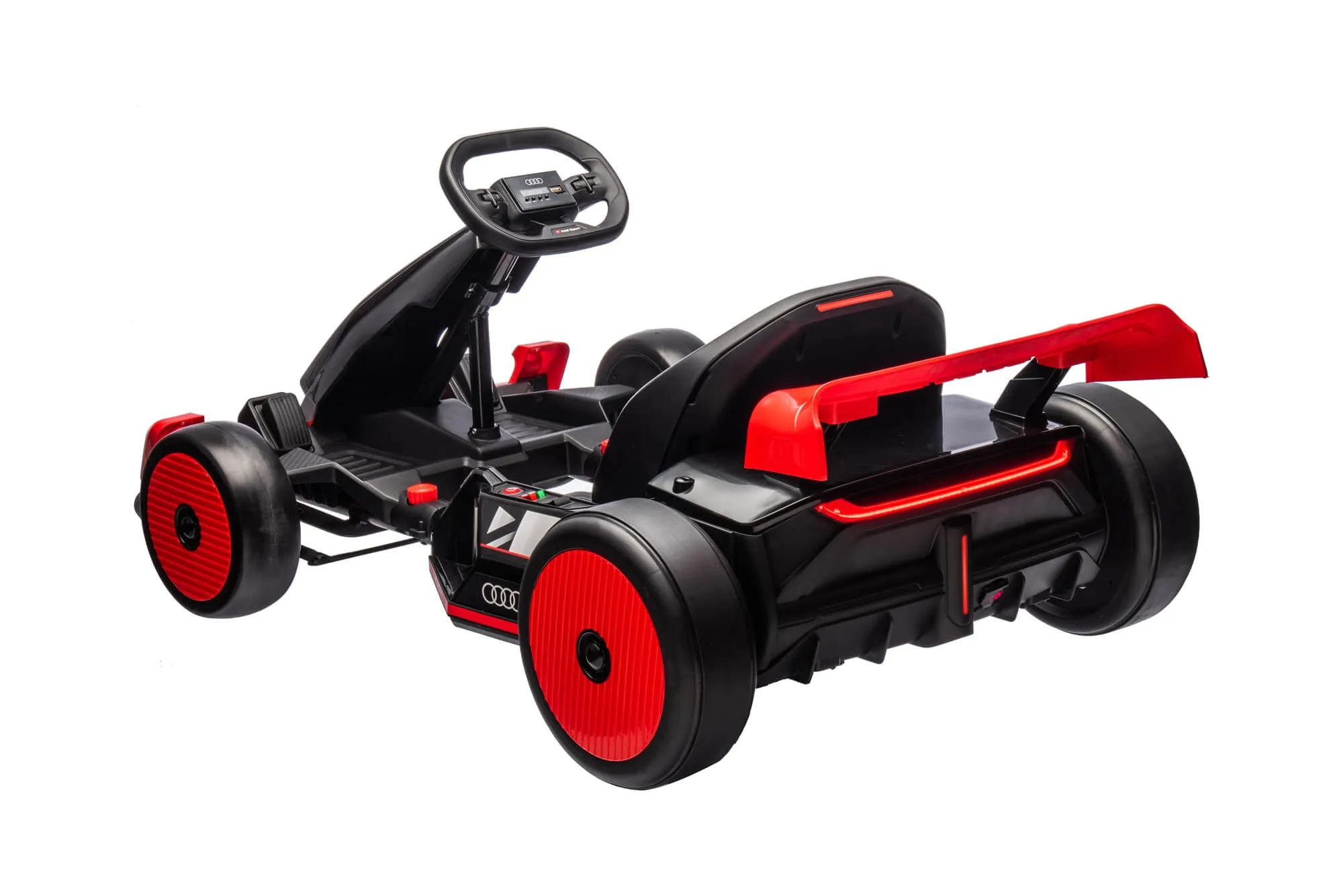 2025 Licensed Audi 24V Drifting Kids Go Kart Ride On Upgraded 1 Seater 150W Motor | Rubber Tires | Up to 13 KPH