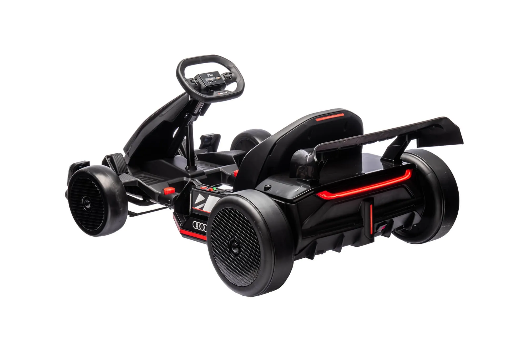 2025 Licensed Audi 24V Drifting Kids Go Kart Ride On Upgraded 1 Seater 150W Motor | Rubber Tires | Up to 13 KPH