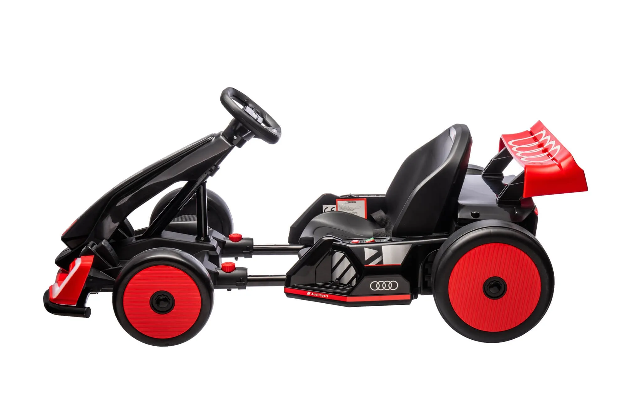 2025 Licensed Audi 24V Drifting Kids Go Kart Ride On Upgraded 1 Seater 150W Motor | Rubber Tires | Up to 13 KPH