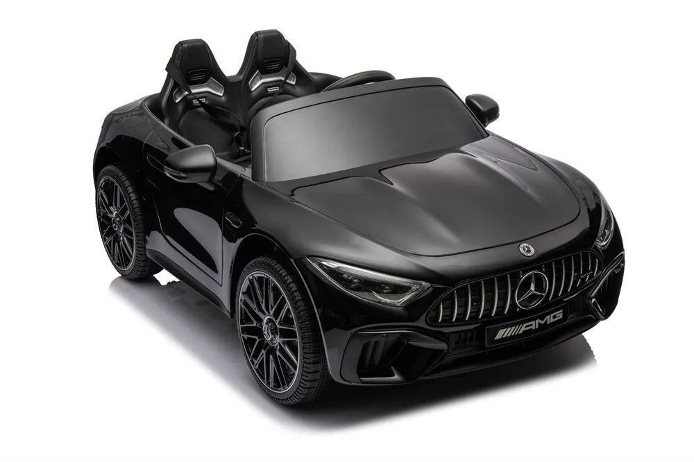 2025 Licensed Big 1 Seater Mercedes Benz SL63 Kids Ride On Car | 24Volt | 4x4 | Rubber Tires | Leather Seat