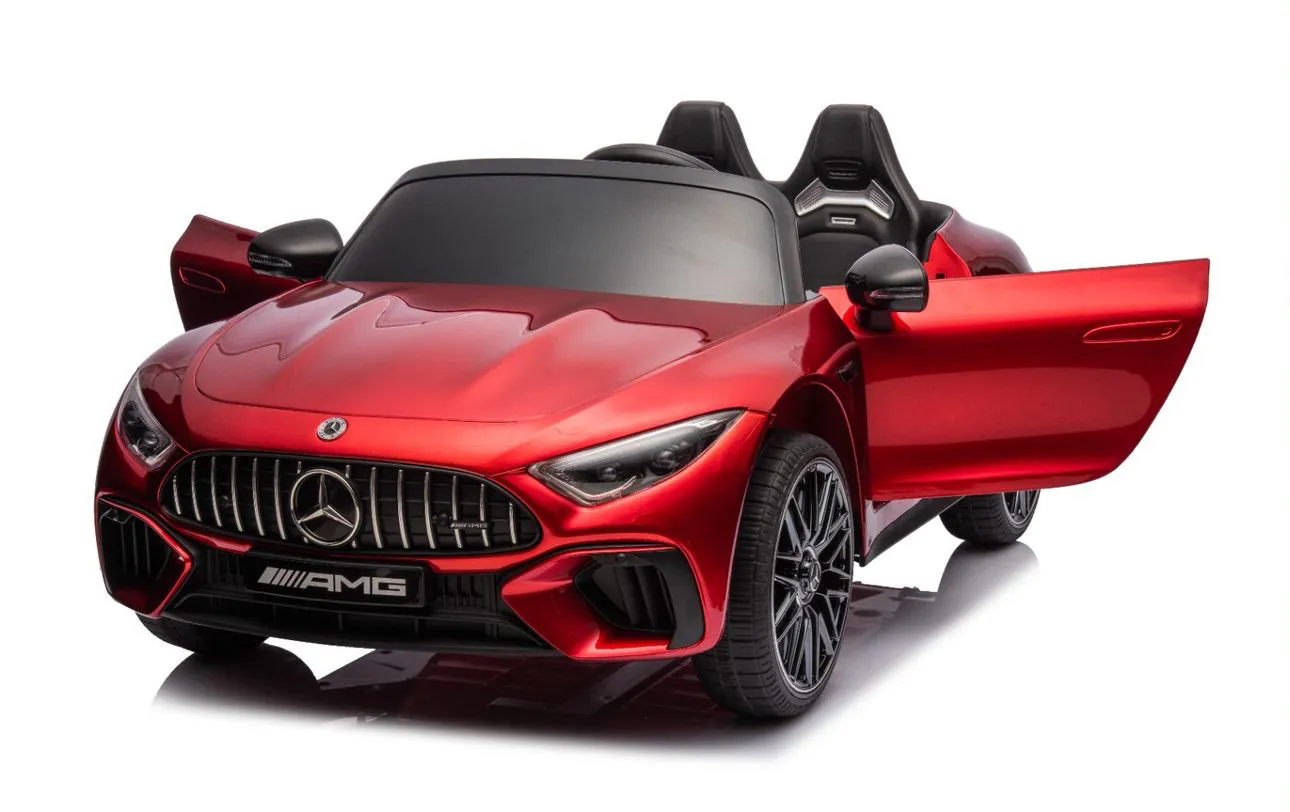 2025 Licensed Big 1 Seater Mercedes Benz SL63 Kids Ride On Car | 24Volt | 4x4 | Rubber Tires | Leather Seat