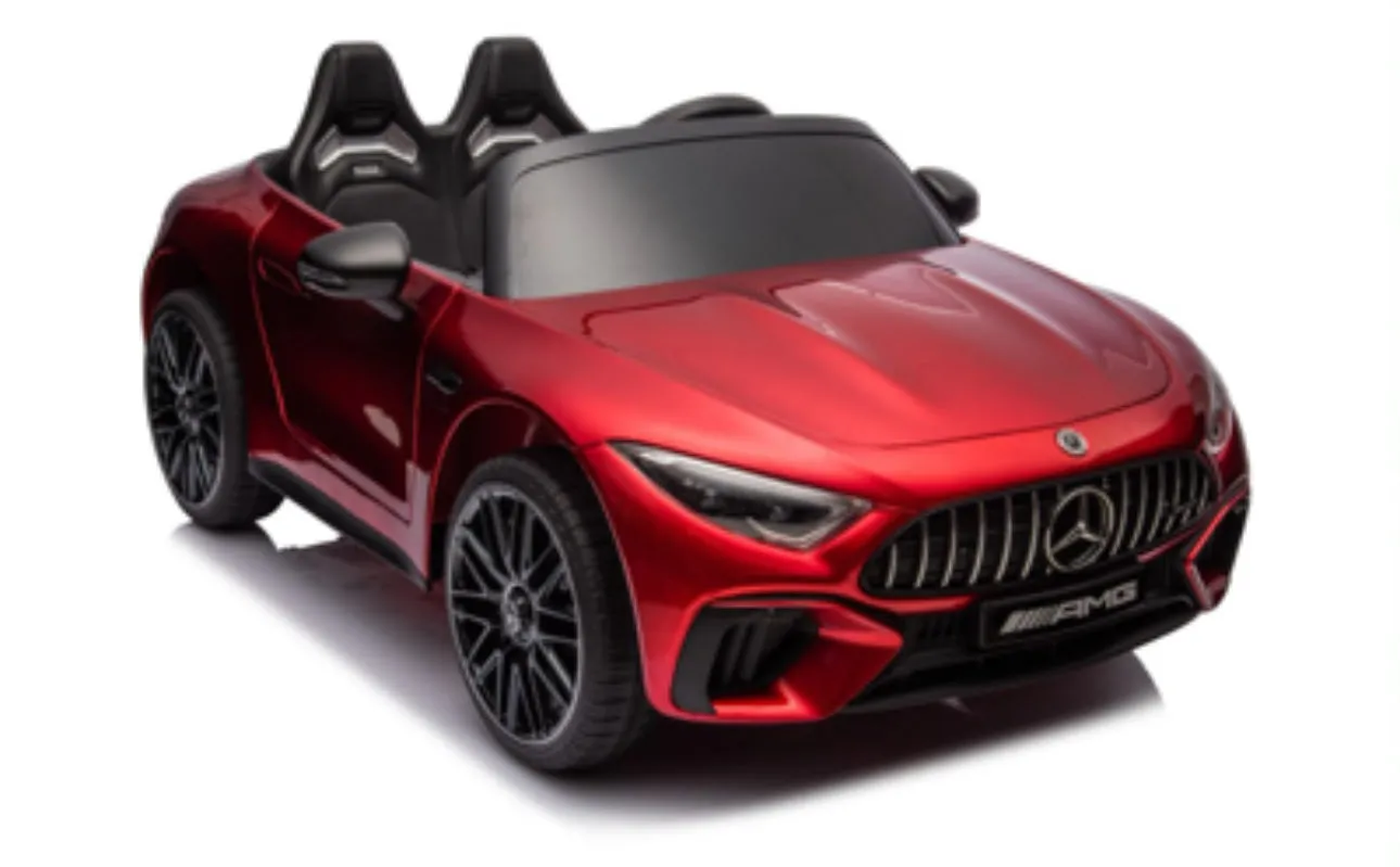 2025 Licensed Big 1 Seater Mercedes Benz SL63 Kids Ride On Car | 24Volt | 4x4 | Rubber Tires | Leather Seat