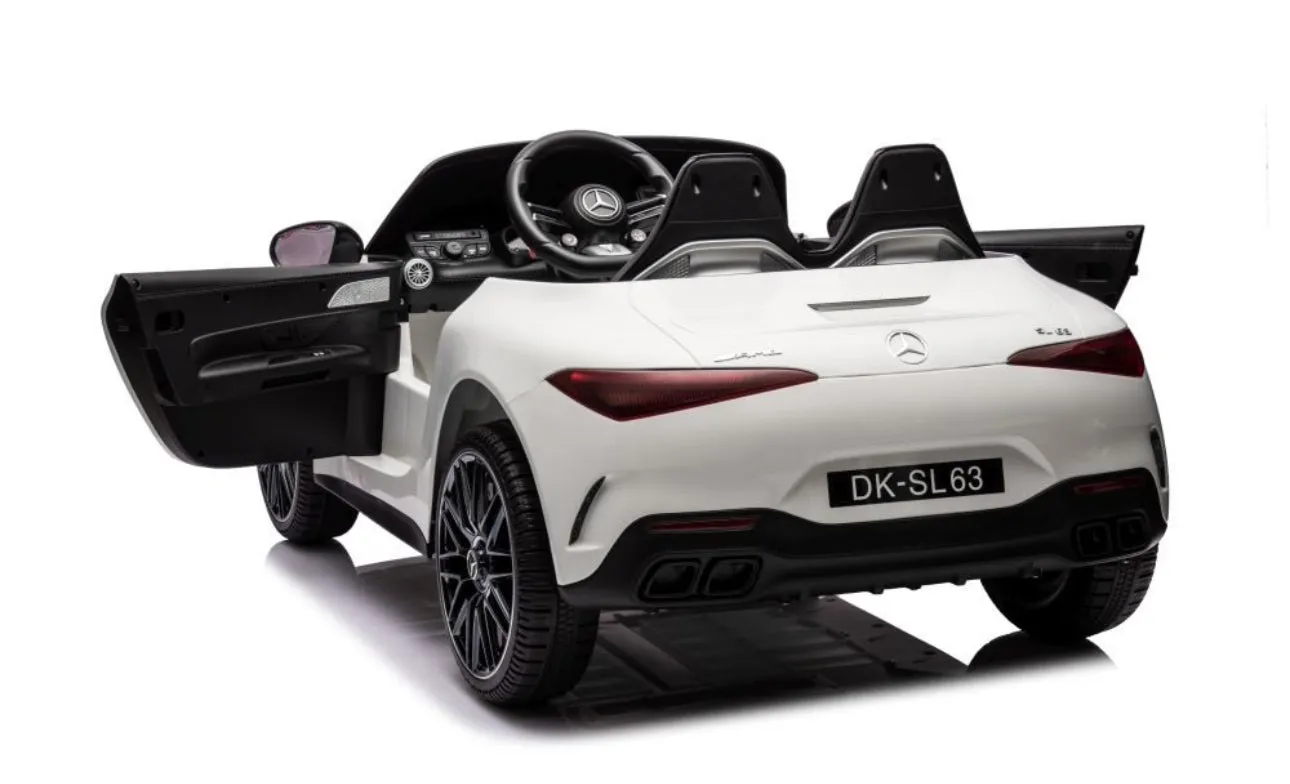 2025 Licensed Big 1 Seater Mercedes Benz SL63 Kids Ride On Car | 24Volt | 4x4 | Rubber Tires | Leather Seat