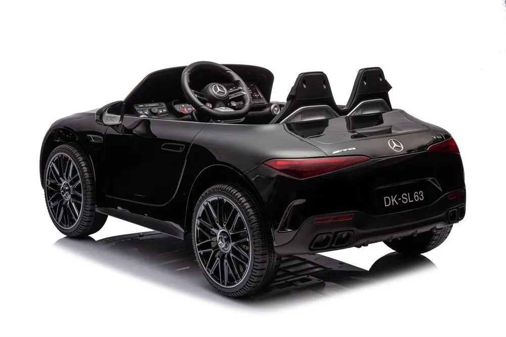 2025 Licensed Big 1 Seater Mercedes Benz SL63 Kids Ride On Car | 24Volt | 4x4 | Rubber Tires | Leather Seat