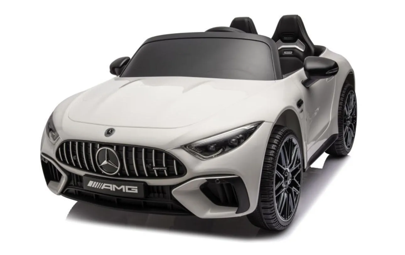 2025 Licensed Big 1 Seater Mercedes Benz SL63 Kids Ride On Car | 24Volt | 4x4 | Rubber Tires | Leather Seat