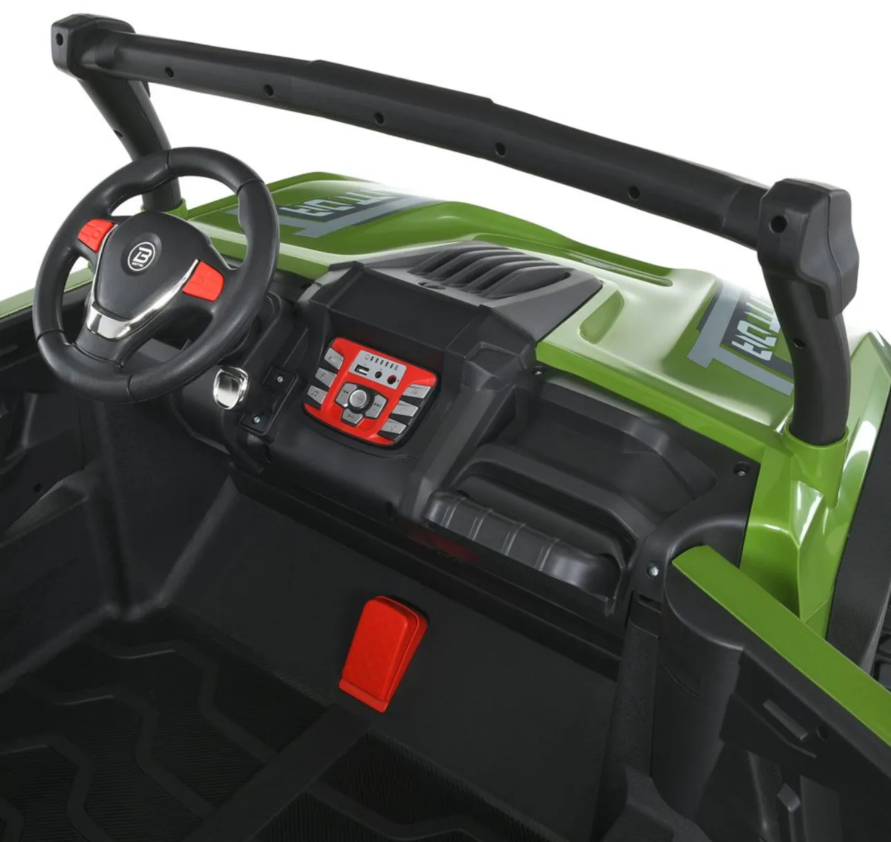 2025 Upgraded 24Volt XL 2 Seater 4x4 Journey Kids Ride On Car Dune Buggy | Leather Seats | Rubber Tires | Remote