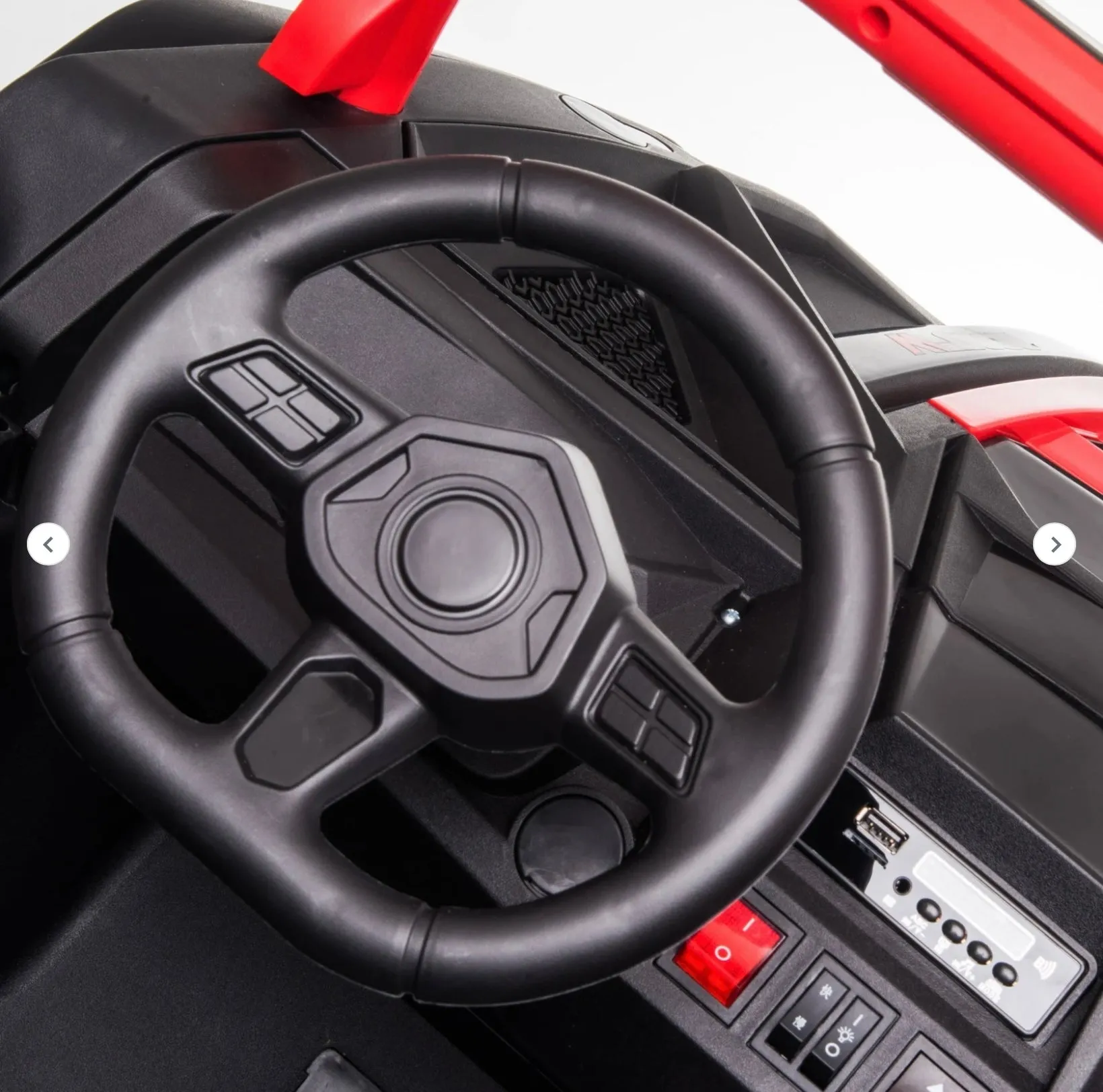 2025 Upgraded ECD 4x4 Dune Buggy 24V | Xxl Massive 2 Seater Ride-On | Mp4 TV Screen | Leather Seats | Rubber Tires | Remote
