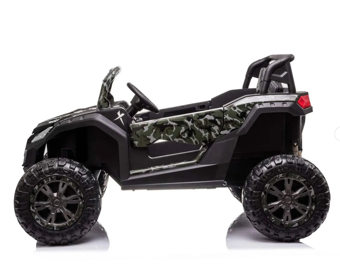 2025 Upgraded ECD 4x4 Dune Buggy 24V | Xxl Massive 2 Seater Ride-On | Mp4 TV Screen | Leather Seats | Rubber Tires | Remote