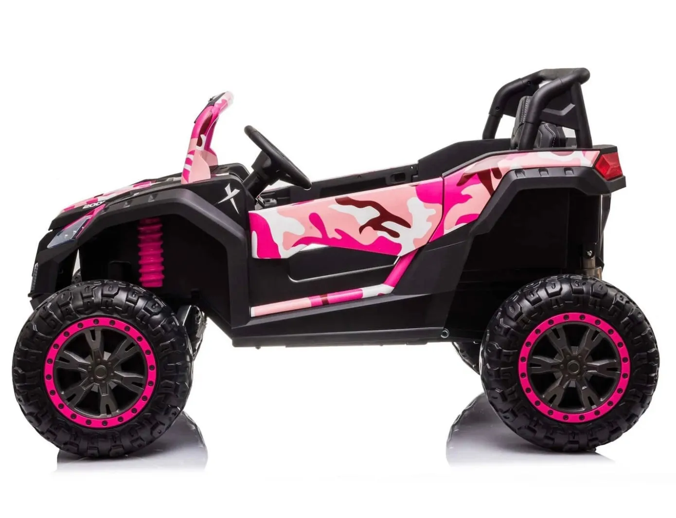 2025 Upgraded ECD 4x4 Dune Buggy 24V | Xxl Massive 2 Seater Ride-On | Mp4 TV Screen | Leather Seats | Rubber Tires | Remote