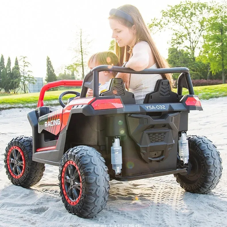 2025 Upgraded ECD 4x4 Dune Buggy 24V | Xxl Massive 2 Seater Ride-On | Mp4 TV Screen | Leather Seats | Rubber Tires | Remote