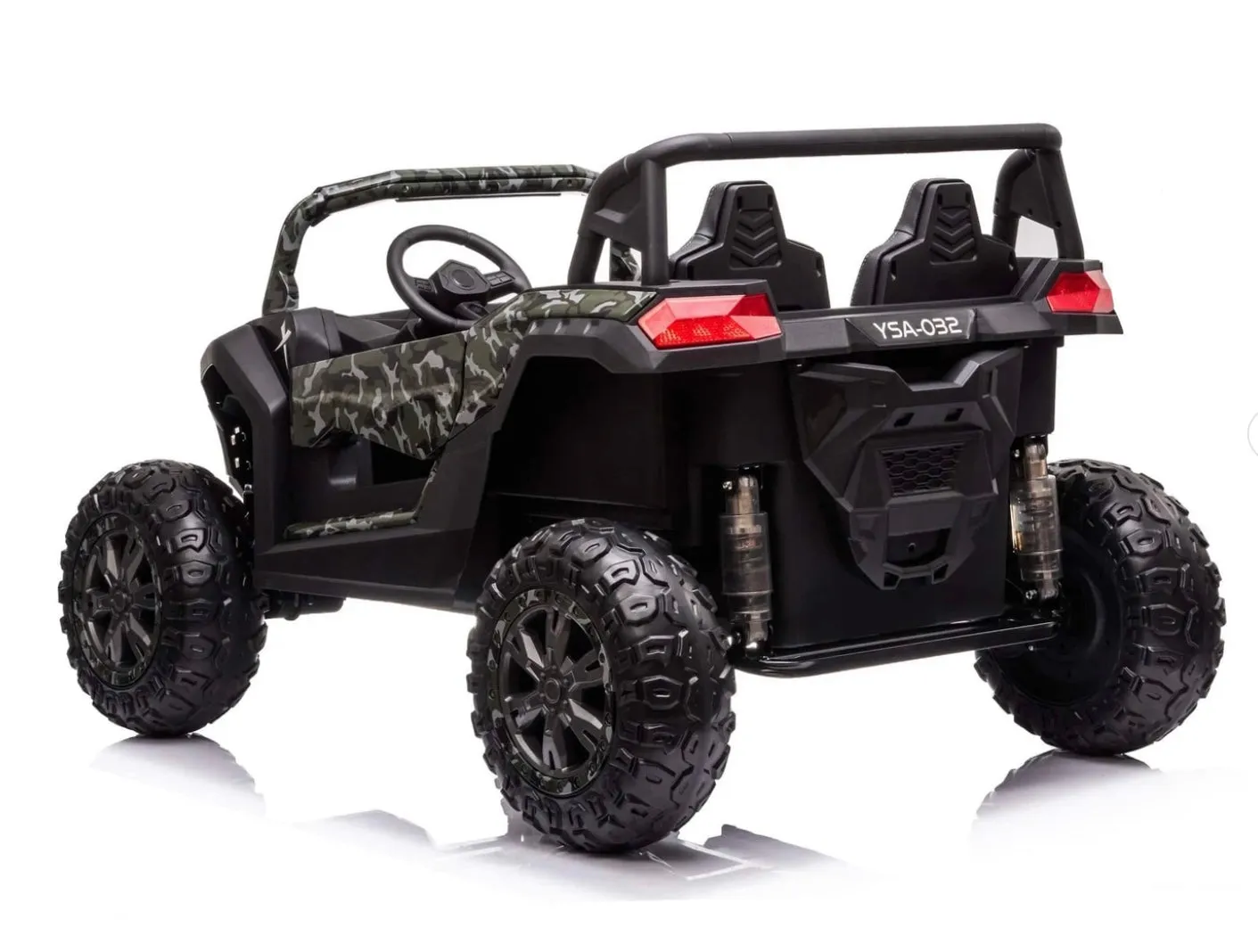 2025 Upgraded ECD 4x4 Dune Buggy 24V | Xxl Massive 2 Seater Ride-On | Mp4 TV Screen | Leather Seats | Rubber Tires | Remote