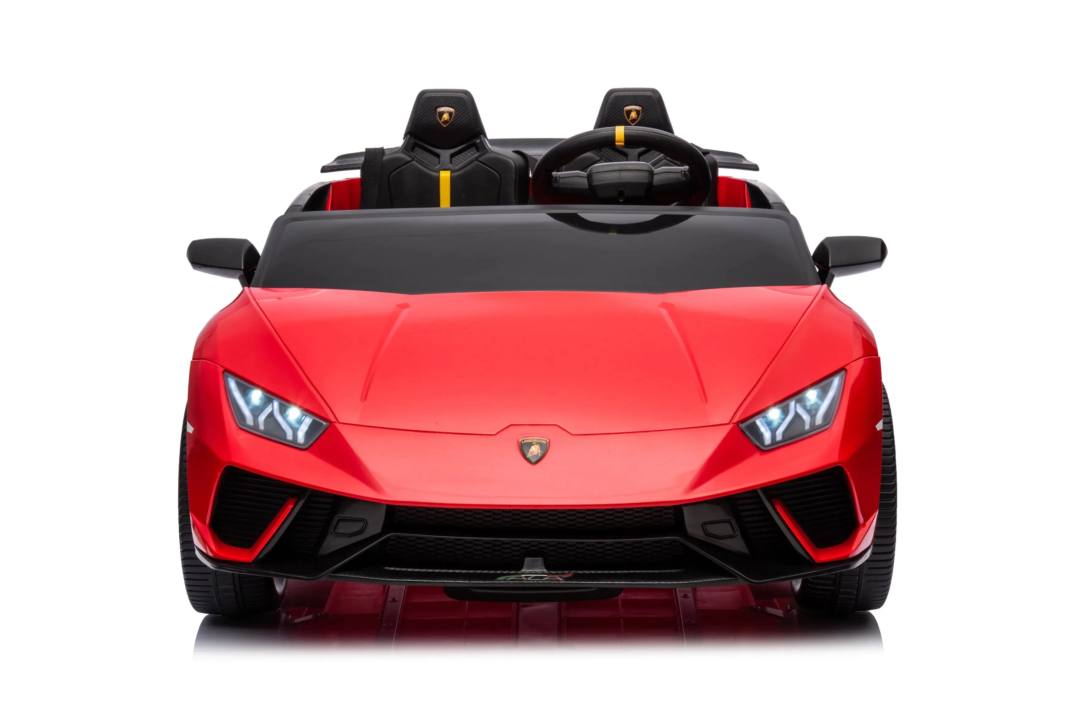 2025 Upgraded Licensed 24V Huracan Lamborghini 2 Seater XXL | 4x4 | Special Edition | Leather Seats | Rubber Tires | Remote