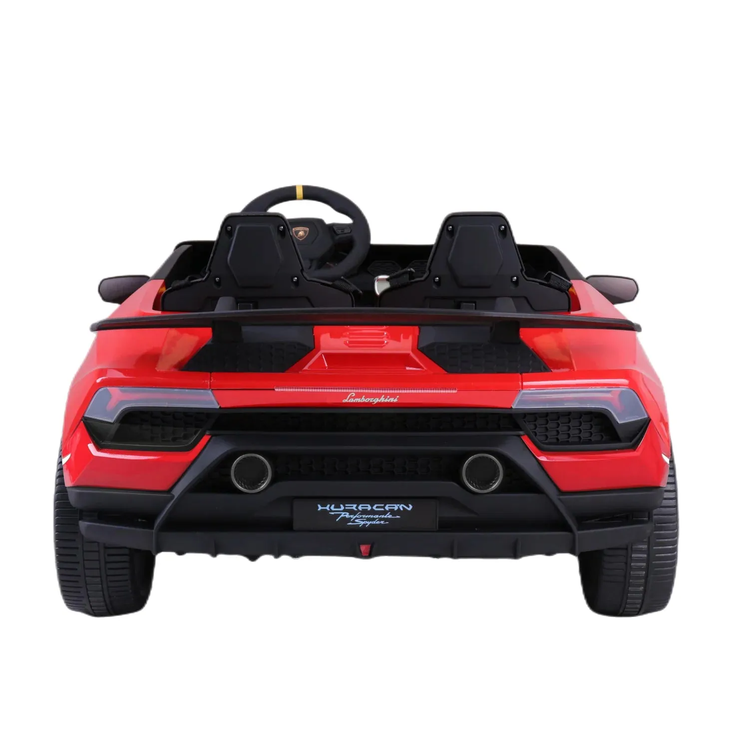 2025 Upgraded Licensed 24V Huracan Lamborghini 2 Seater XXL | 4x4 | Special Edition | Leather Seats | Rubber Tires | Remote