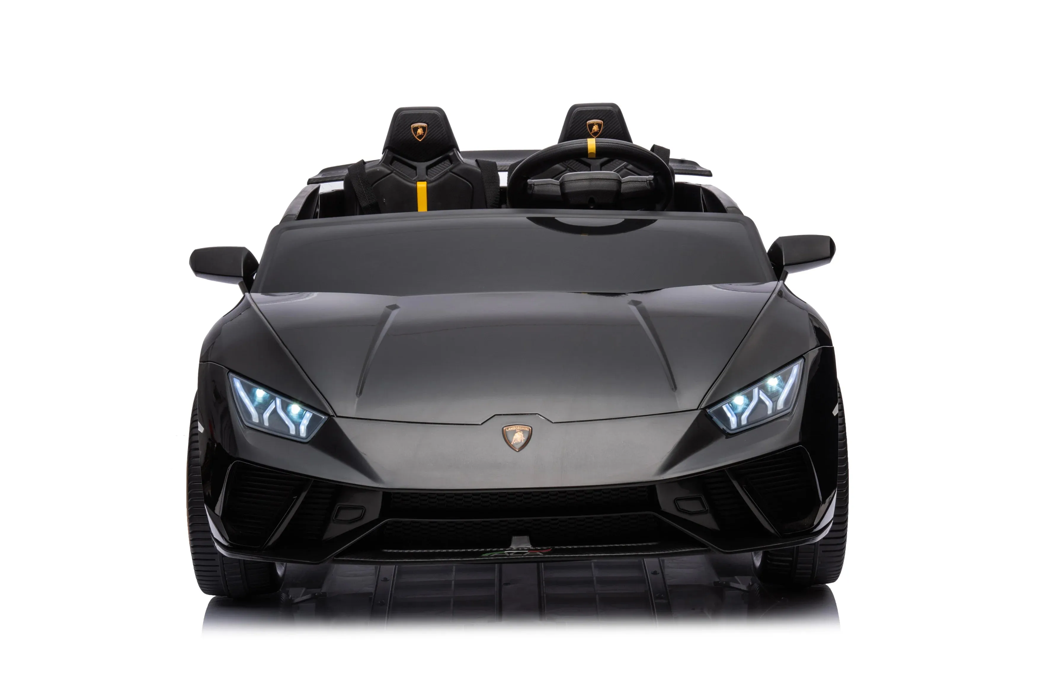 2025 Upgraded Licensed 24V Huracan Lamborghini 2 Seater XXL | 4x4 | Special Edition | Leather Seats | Rubber Tires | Remote