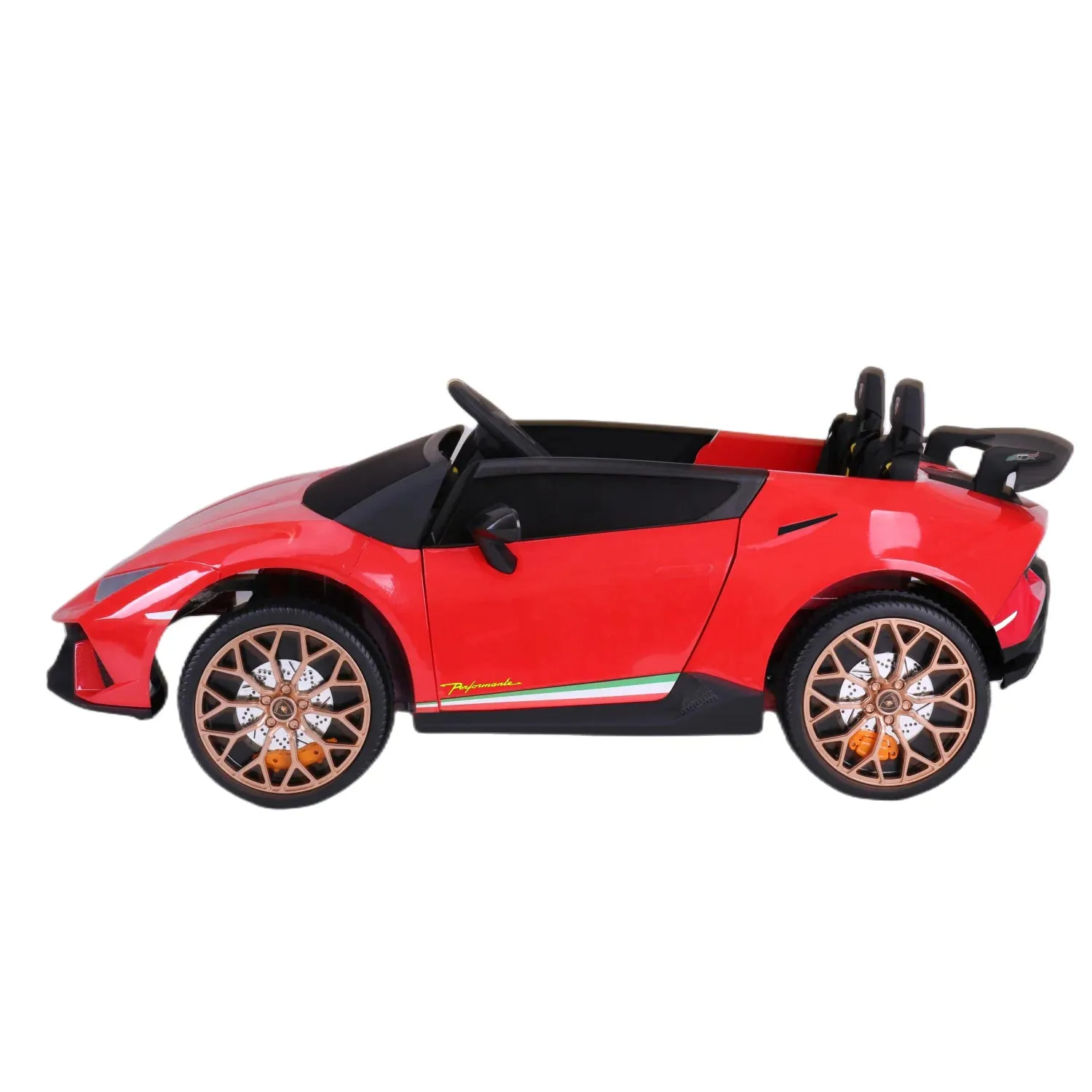 2025 Upgraded Licensed 24V Huracan Lamborghini 2 Seater XXL | 4x4 | Special Edition | Leather Seats | Rubber Tires | Remote