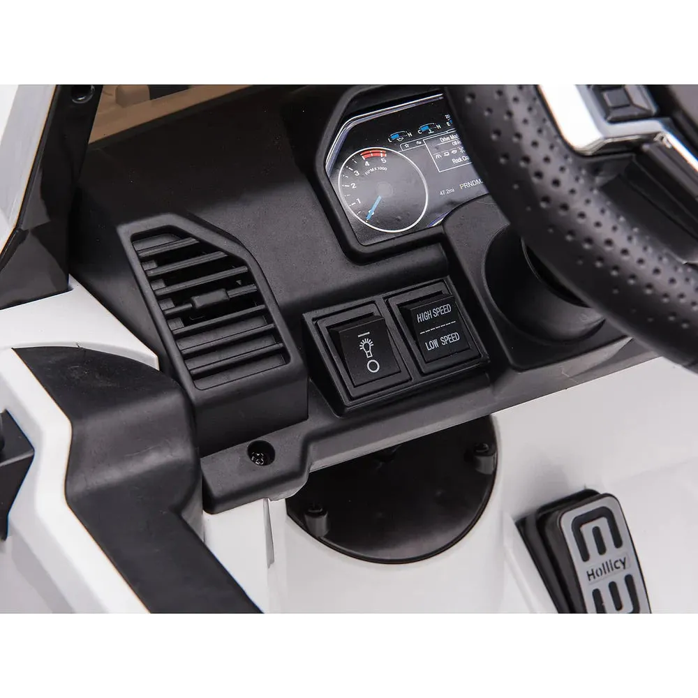 2025 Upgraded Licensed Ford Super Duty F450 | 6 Wheels | Custom Edition 24V Lifted | 2 Seater | Leather Seats | Rubber Tires | Remote
