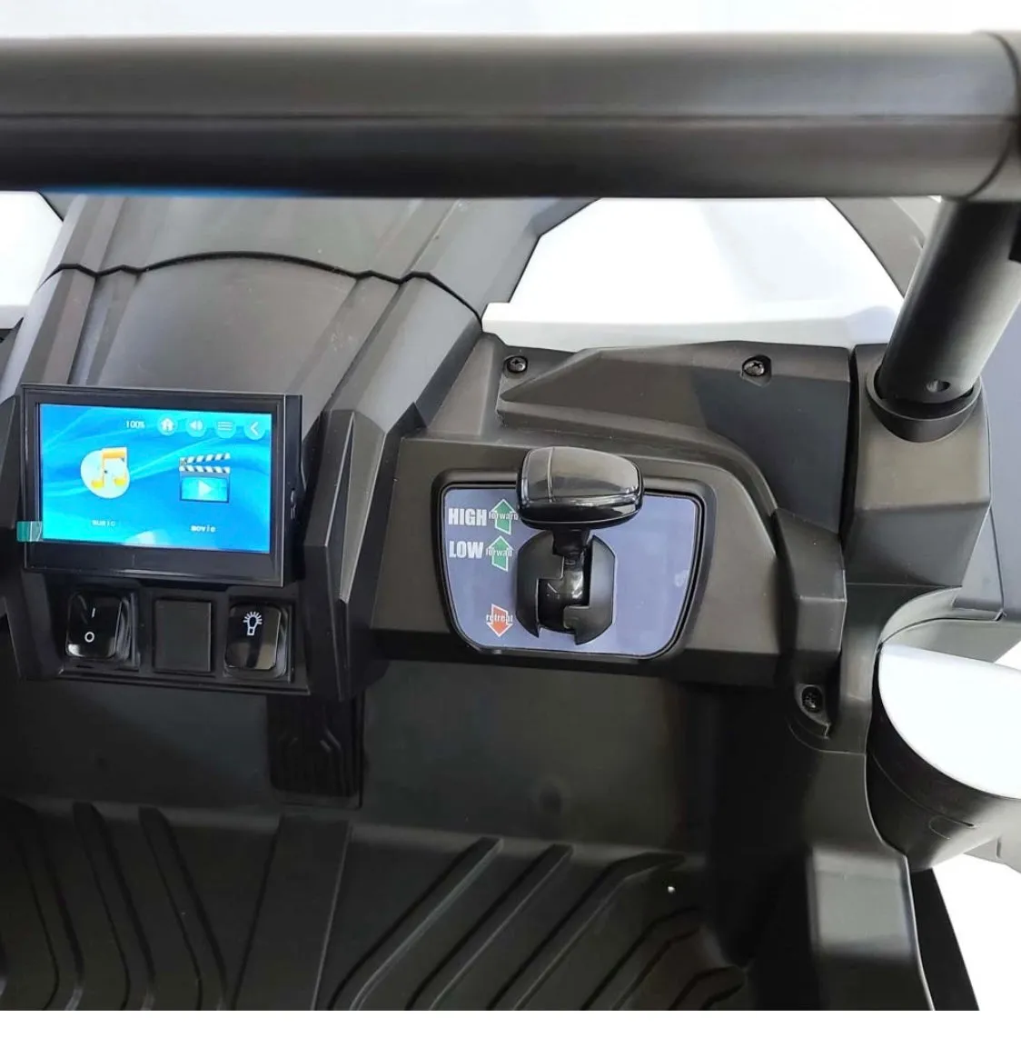 2025 Upgraded UTV XMX613 XXL 4x4 | 24V | 2 Seater Ride-On | TV Mp4 Screen | Leather Seats | Rubber Tires | Remote | Pre Order