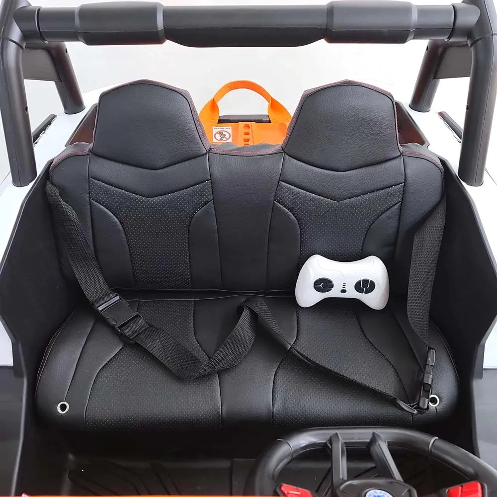 2025 Upgraded UTV XMX613 XXL 4x4 | 24V | 2 Seater Ride-On | TV Mp4 Screen | Leather Seats | Rubber Tires | Remote | Pre Order