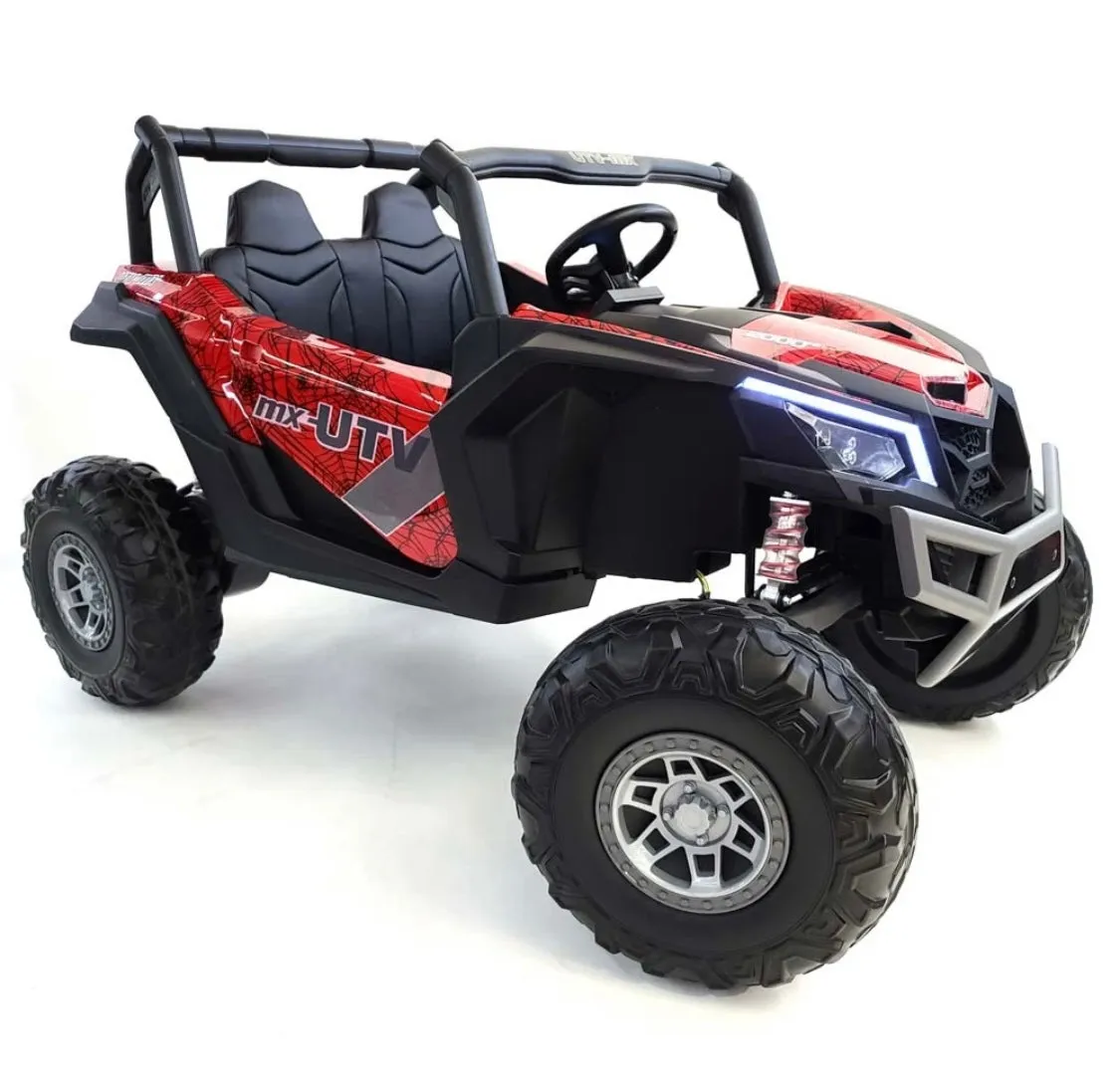 2025 Upgraded UTV XMX613 XXL 4x4 | 24V | 2 Seater Ride-On | TV Mp4 Screen | Leather Seats | Rubber Tires | Remote | Pre Order
