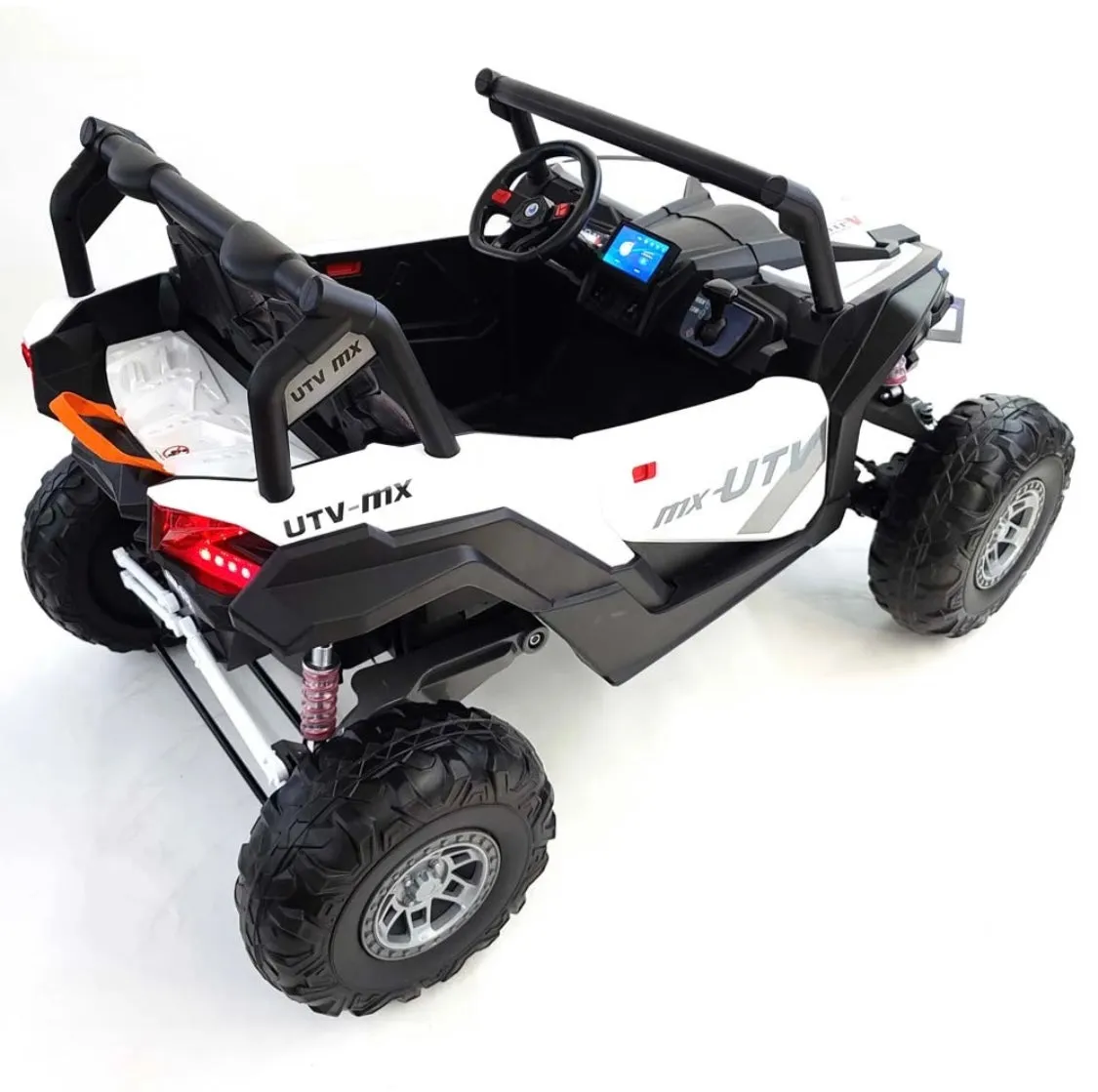 2025 Upgraded UTV XMX613 XXL 4x4 | 24V | 2 Seater Ride-On | TV Mp4 Screen | Leather Seats | Rubber Tires | Remote | Pre Order