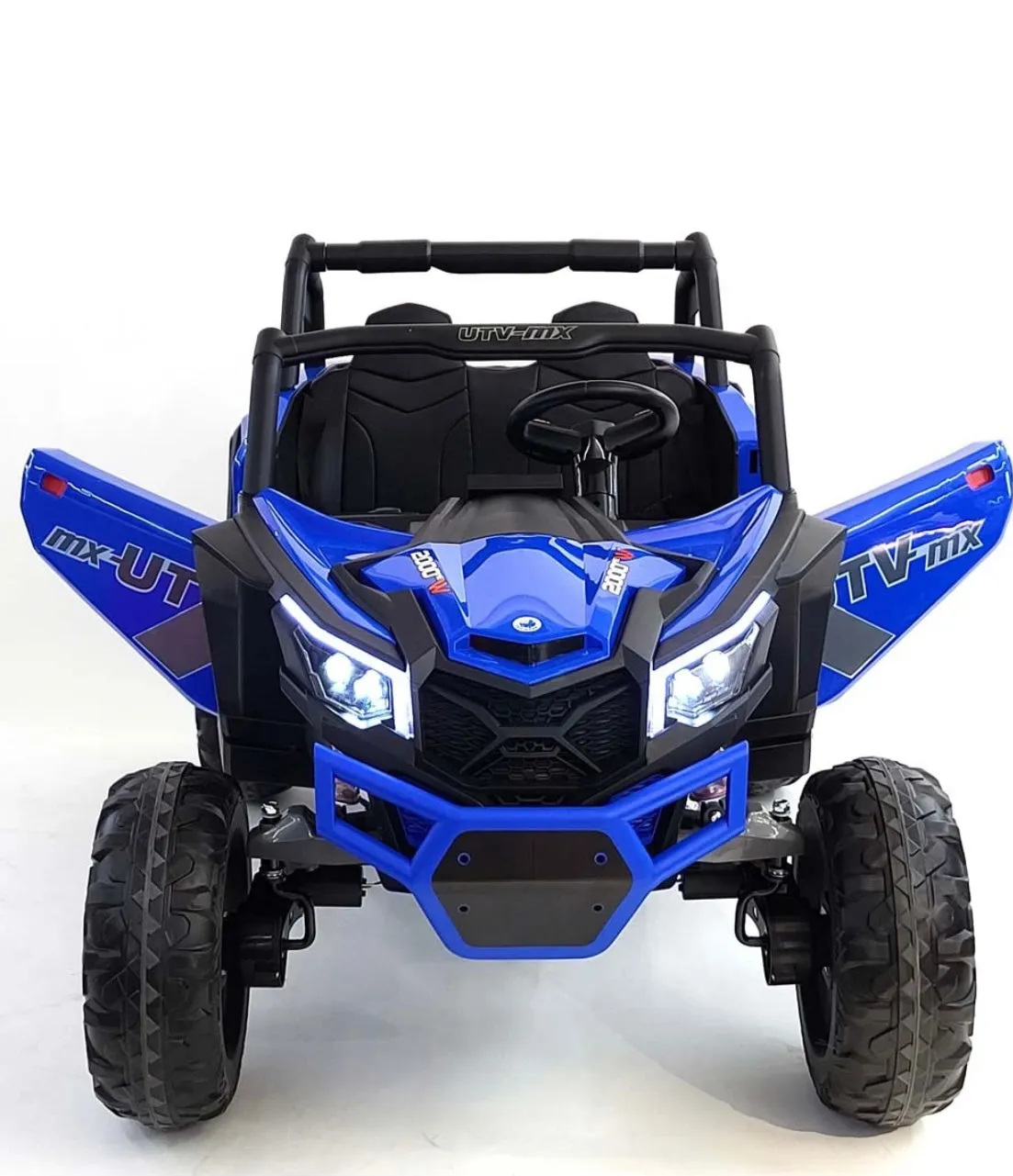 2025 Upgraded UTV XMX613 XXL 4x4 | 24V | 2 Seater Ride-On | TV Mp4 Screen | Leather Seats | Rubber Tires | Remote | Pre Order