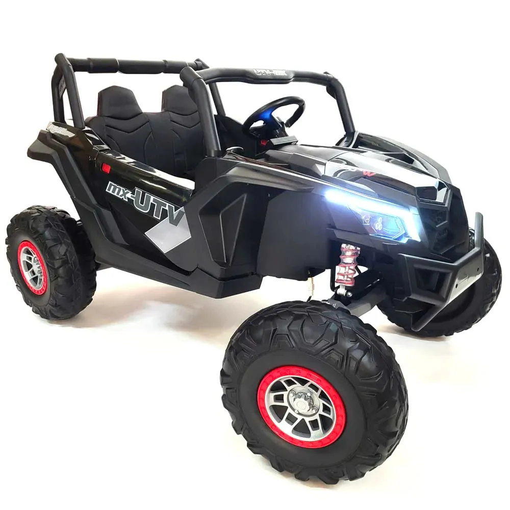 2025 Upgraded UTV XMX613 XXL 4x4 | 24V | 2 Seater Ride-On | TV Mp4 Screen | Leather Seats | Rubber Tires | Remote | Pre Order