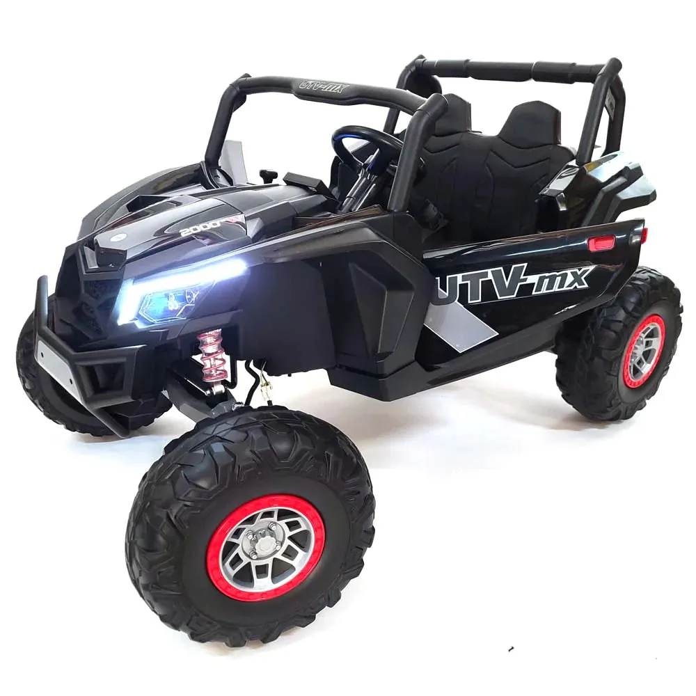 2025 Upgraded UTV XMX613 XXL 4x4 | 24V | 2 Seater Ride-On | TV Mp4 Screen | Leather Seats | Rubber Tires | Remote | Pre Order