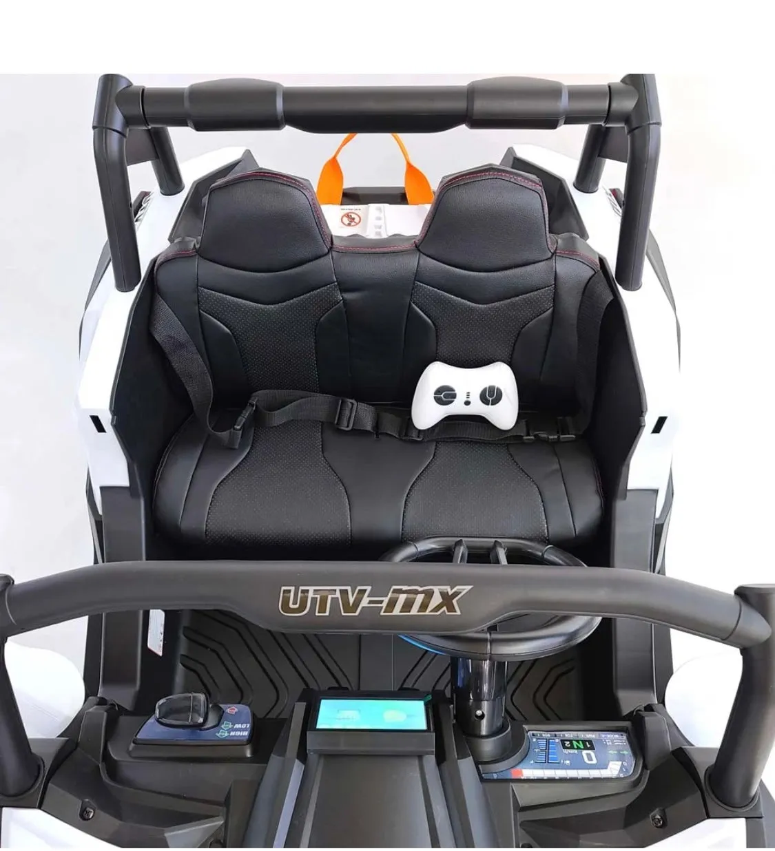 2025 Upgraded UTV XMX613 XXL 4x4 | 24V | 2 Seater Ride-On | TV Mp4 Screen | Leather Seats | Rubber Tires | Remote | Pre Order