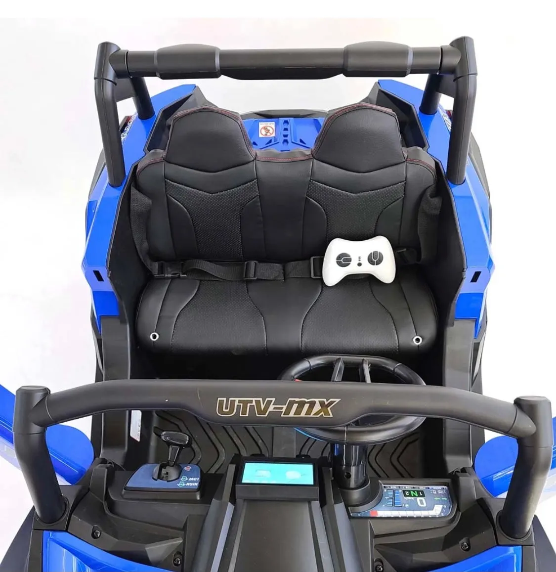 2025 Upgraded UTV XMX613 XXL 4x4 | 24V | 2 Seater Ride-On | TV Mp4 Screen | Leather Seats | Rubber Tires | Remote | Pre Order