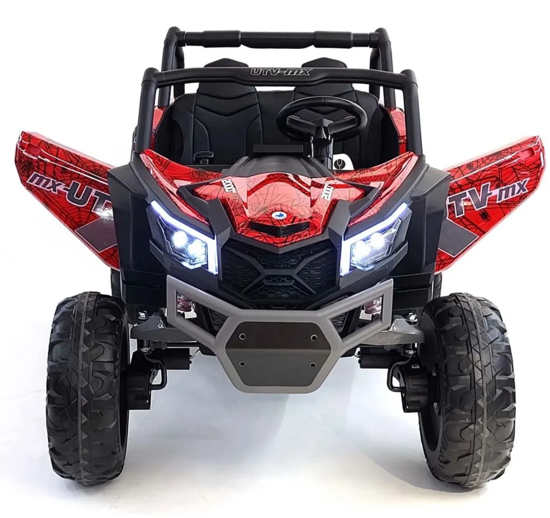 2025 Upgraded UTV XMX613 XXL 4x4 | 24V | 2 Seater Ride-On | TV Mp4 Screen | Leather Seats | Rubber Tires | Remote | Pre Order