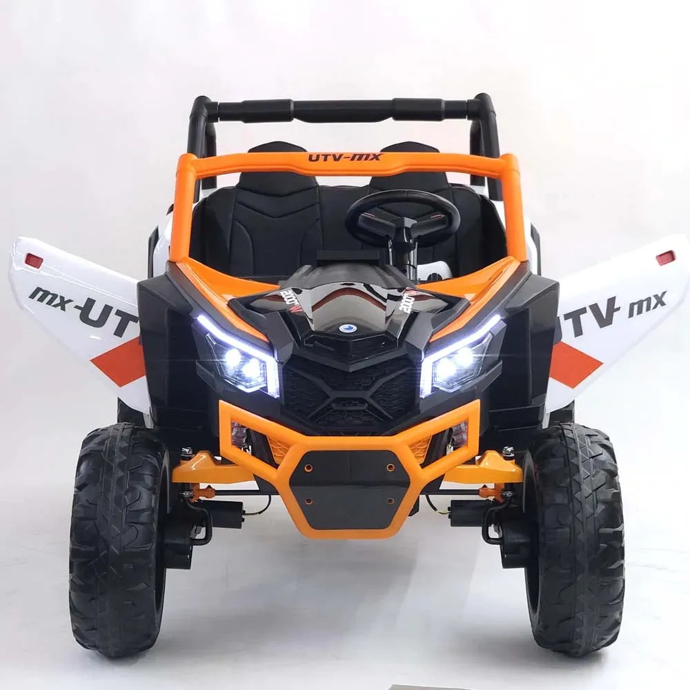 2025 Upgraded UTV XMX613 XXL 4x4 | 24V | 2 Seater Ride-On | TV Mp4 Screen | Leather Seats | Rubber Tires | Remote | Pre Order