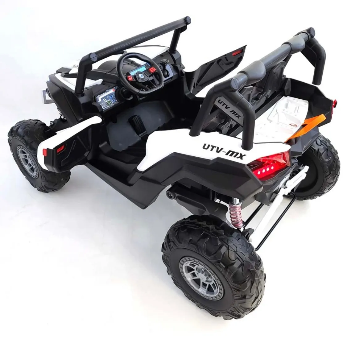 2025 Upgraded UTV XMX613 XXL 4x4 | 24V | 2 Seater Ride-On | TV Mp4 Screen | Leather Seats | Rubber Tires | Remote | Pre Order