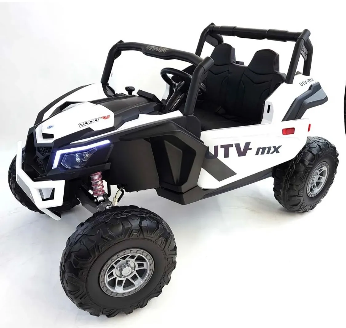 2025 Upgraded UTV XMX613 XXL 4x4 | 24V | 2 Seater Ride-On | TV Mp4 Screen | Leather Seats | Rubber Tires | Remote | Pre Order