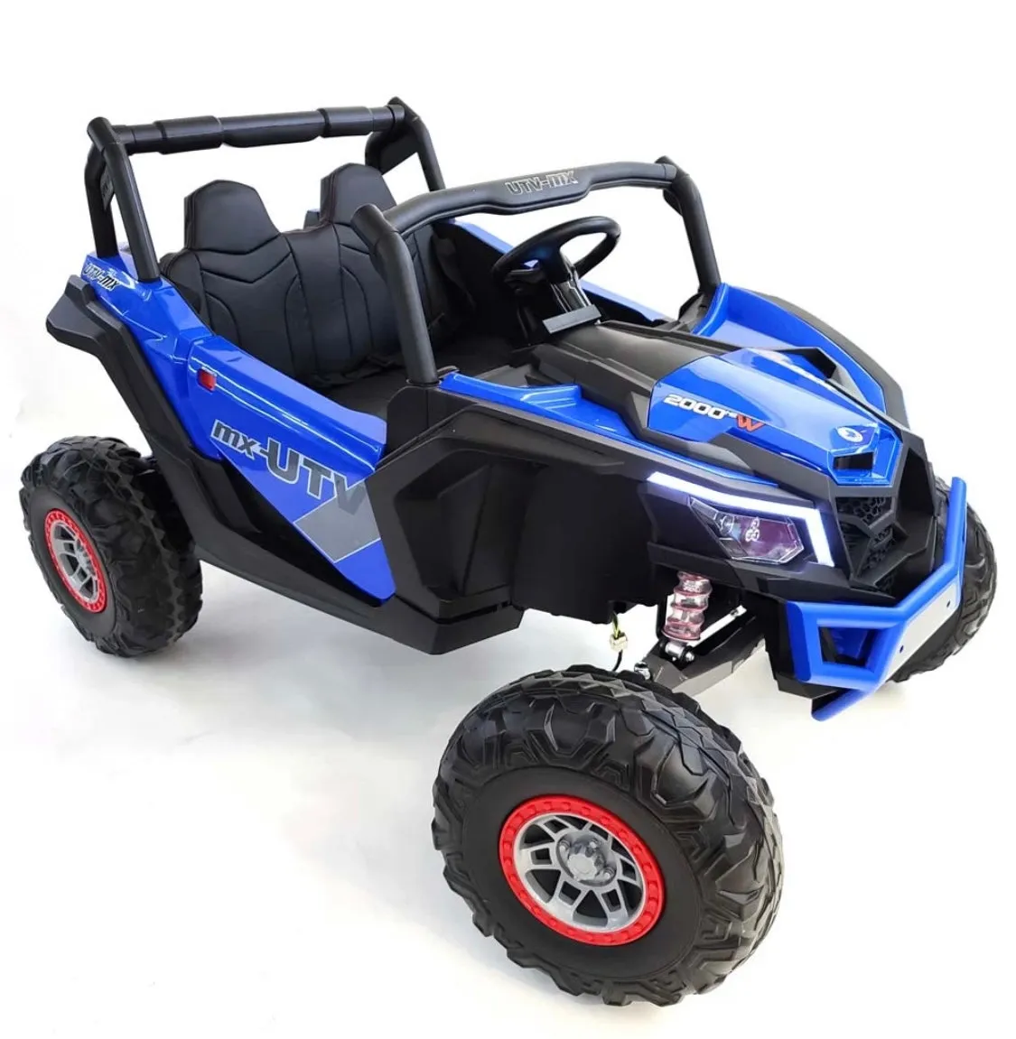 2025 Upgraded UTV XMX613 XXL 4x4 | 24V | 2 Seater Ride-On | TV Mp4 Screen | Leather Seats | Rubber Tires | Remote | Pre Order