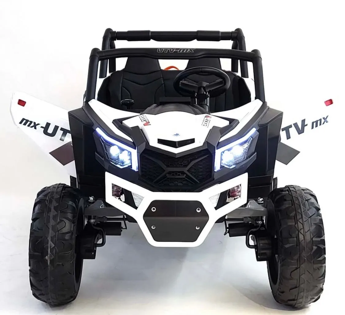 2025 Upgraded UTV XMX613 XXL 4x4 | 24V | 2 Seater Ride-On | TV Mp4 Screen | Leather Seats | Rubber Tires | Remote | Pre Order